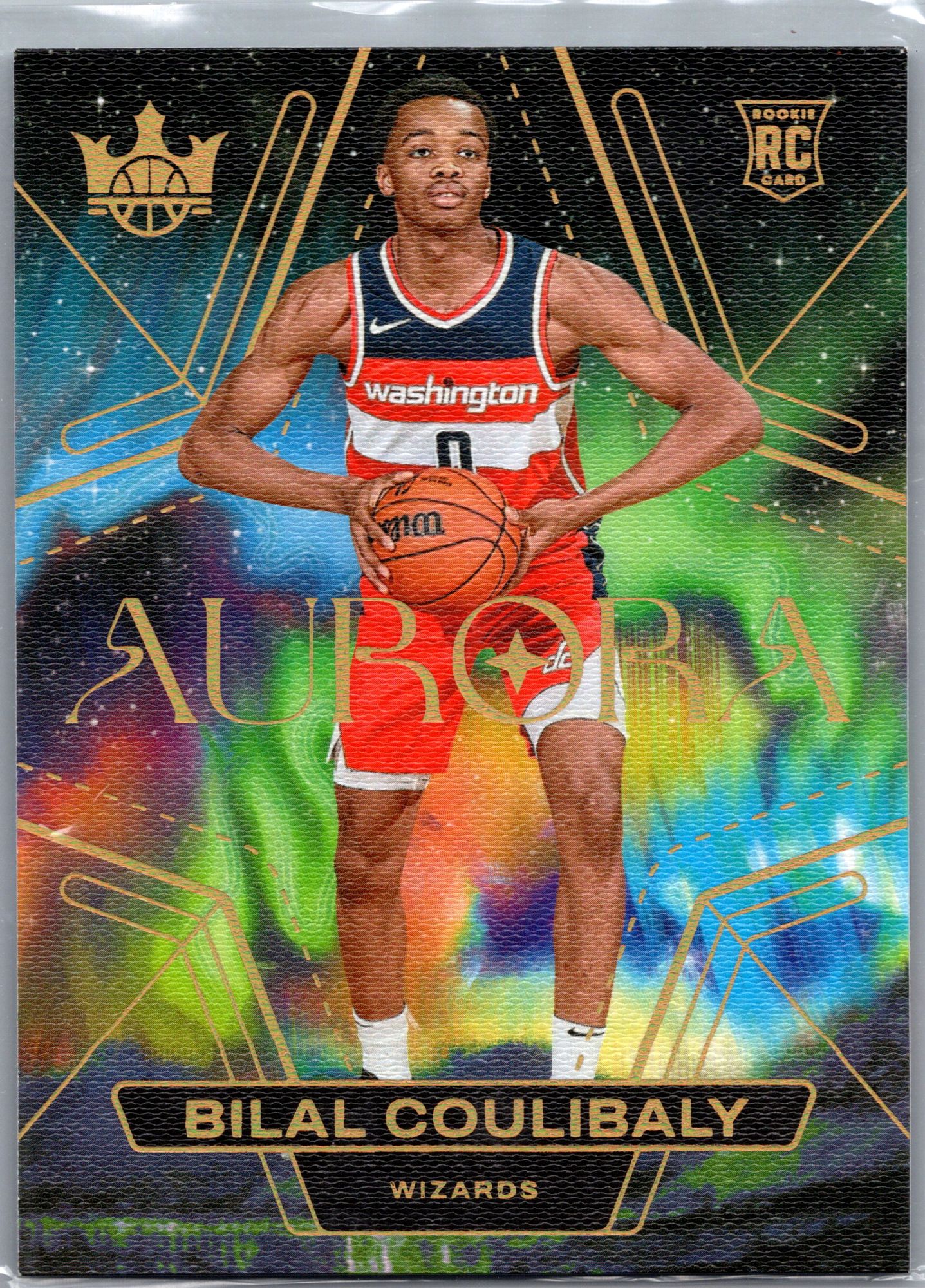 2024 2023-24 Panini Court Kings Aurora Bilal Coulibaly #5 RC