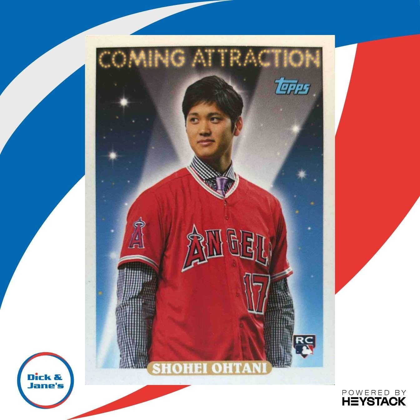 2018 Topps Archives Shohei Ohtani 1993 Coming Attraction #CA-1 RC Angels